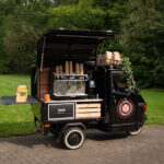 The Coffee Composer gezien vanuit de achterkant